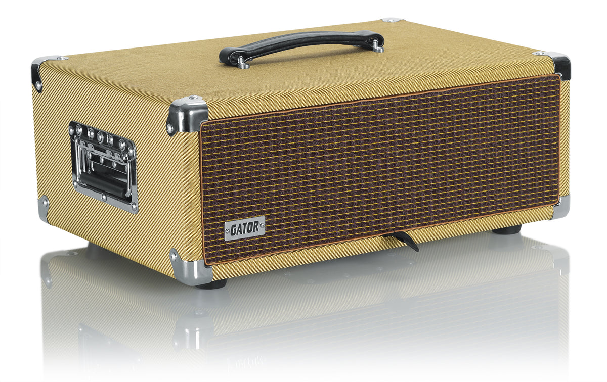 Gator GR-RETRORACK-3TW Vintage Amp Vibe 3U Rack Case Tweed