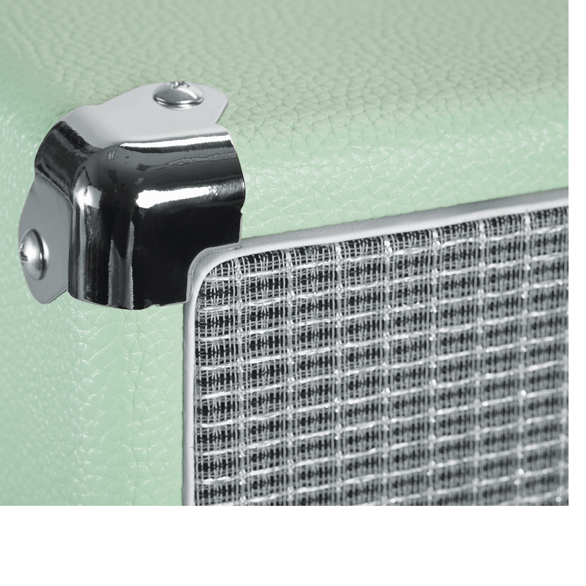 Gator GR-RETRORACK-2SG Vintage Amp Vibe 2U Rack Case, Seafoam Green