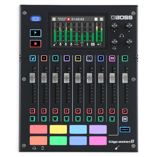 Boss GCS-8 Gigcaster 8 - 8 Channel Digital Mixer