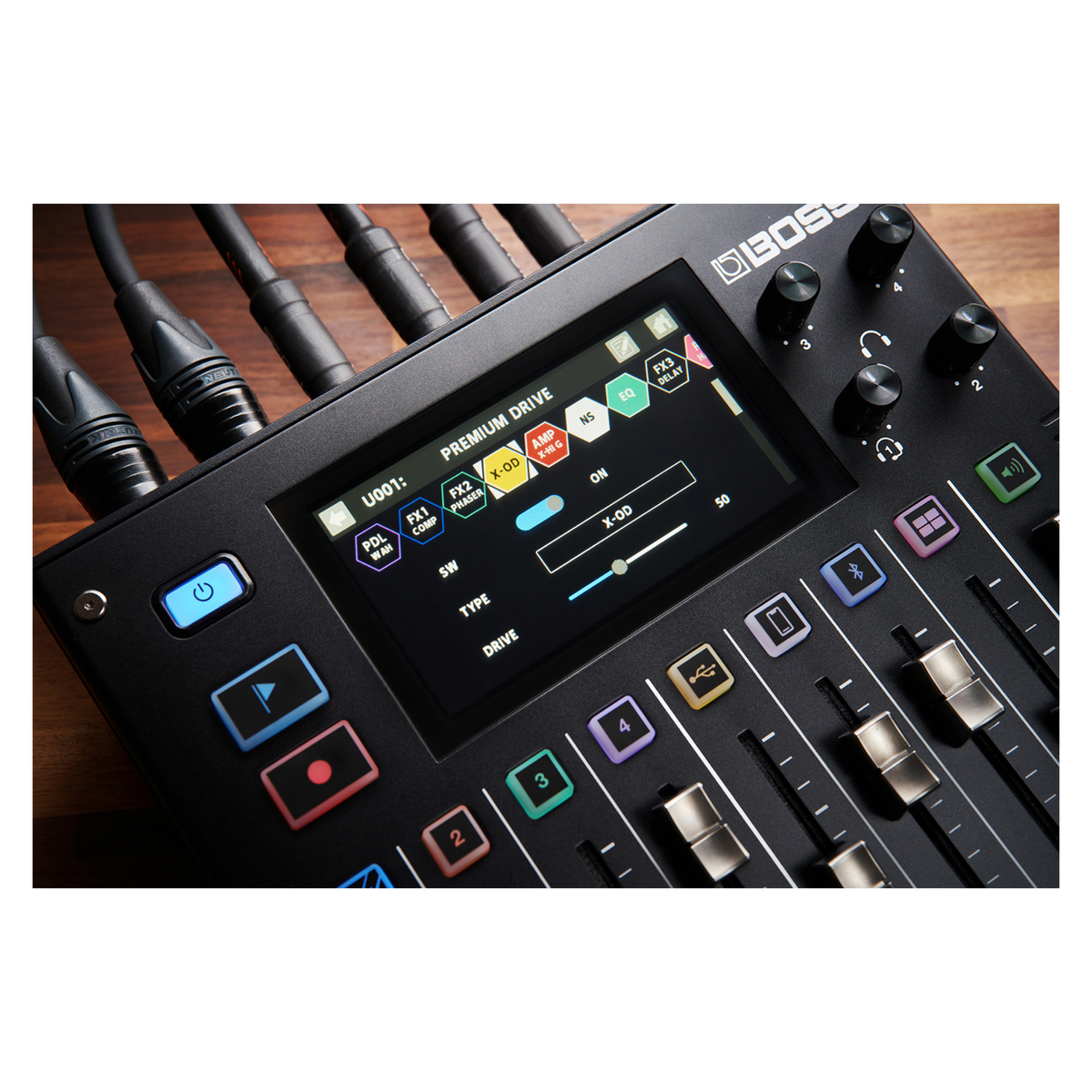 Boss GCS-8 Gigcaster 8 - 8 Channel Digital Mixer