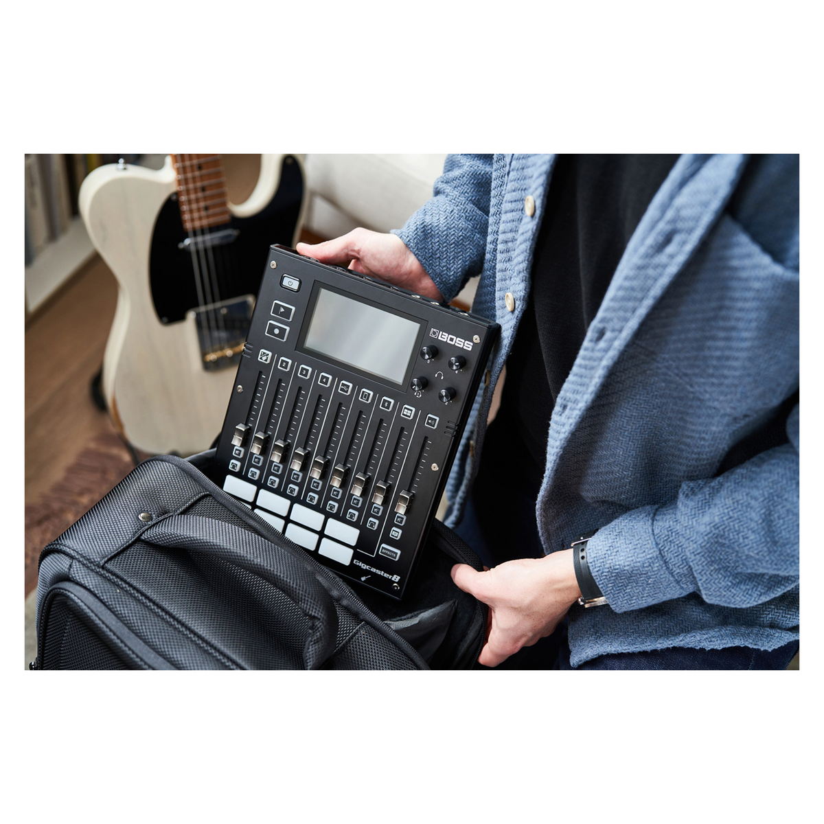 Boss GCS-8 Gigcaster 8 - 8 Channel Digital Mixer