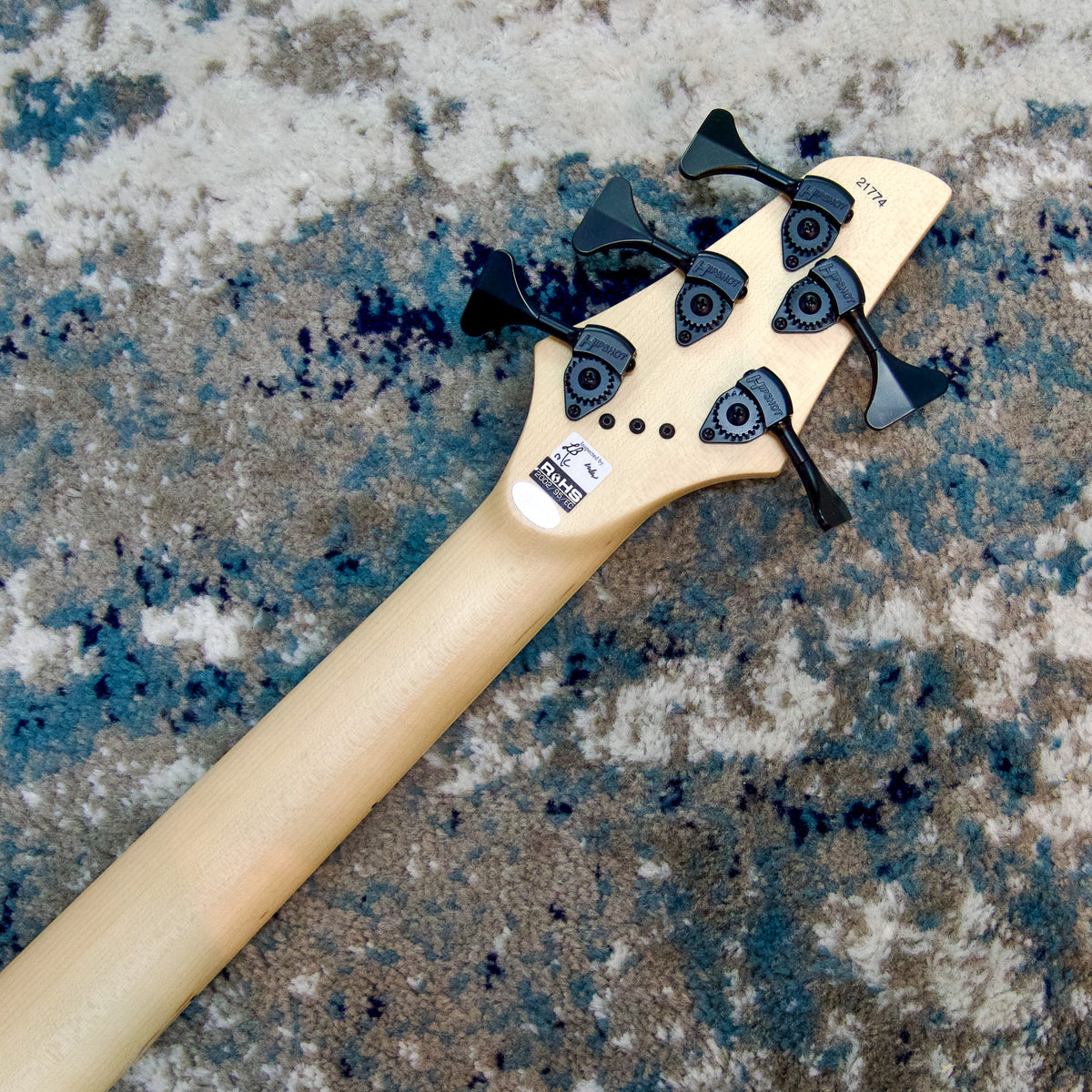 Dingwall NG3 Nolly Getgood 5-String Bass, Matte Purple-to-Blue Fade Swirl Limited Run