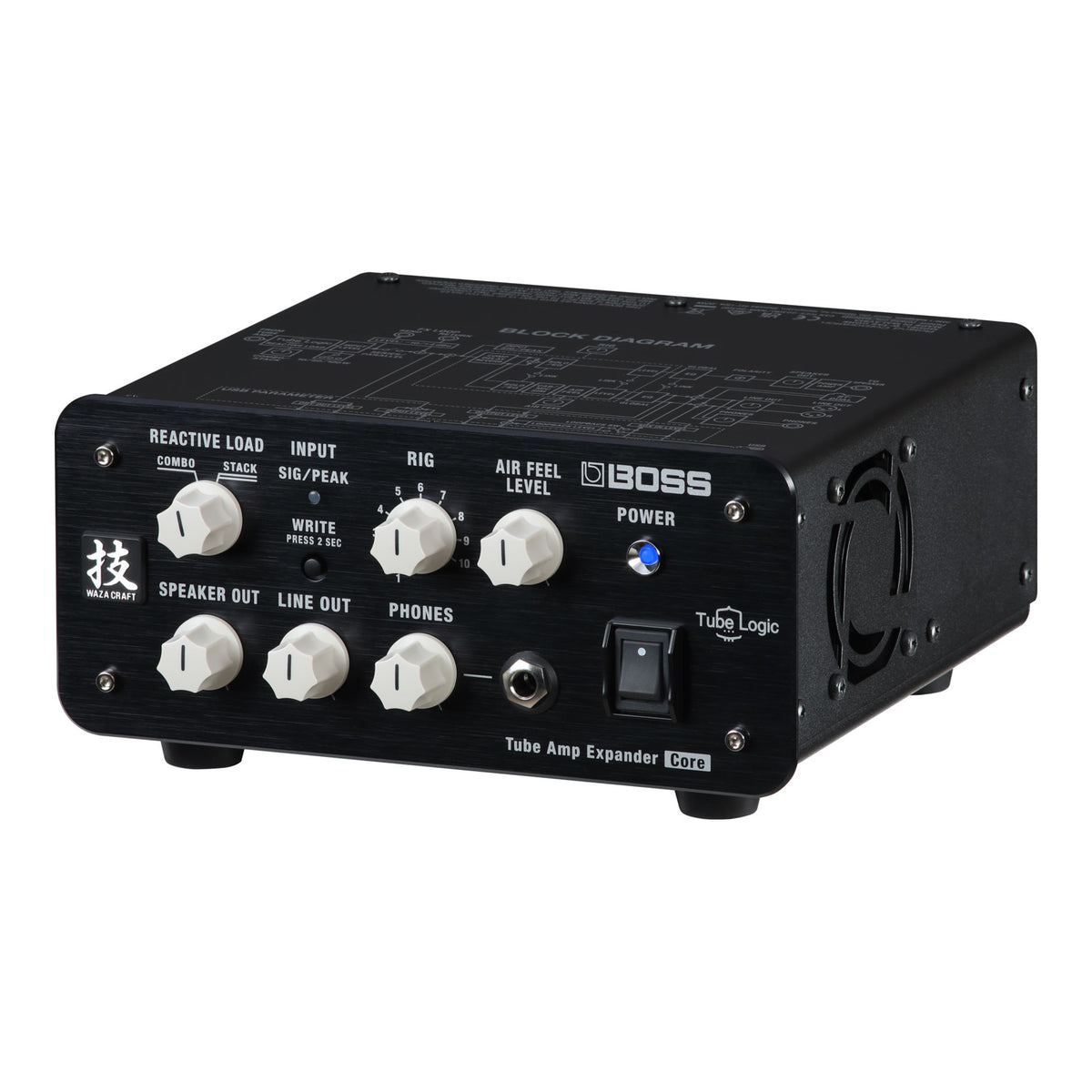 BOSS Waza Tube Amp Expander Core Angled View