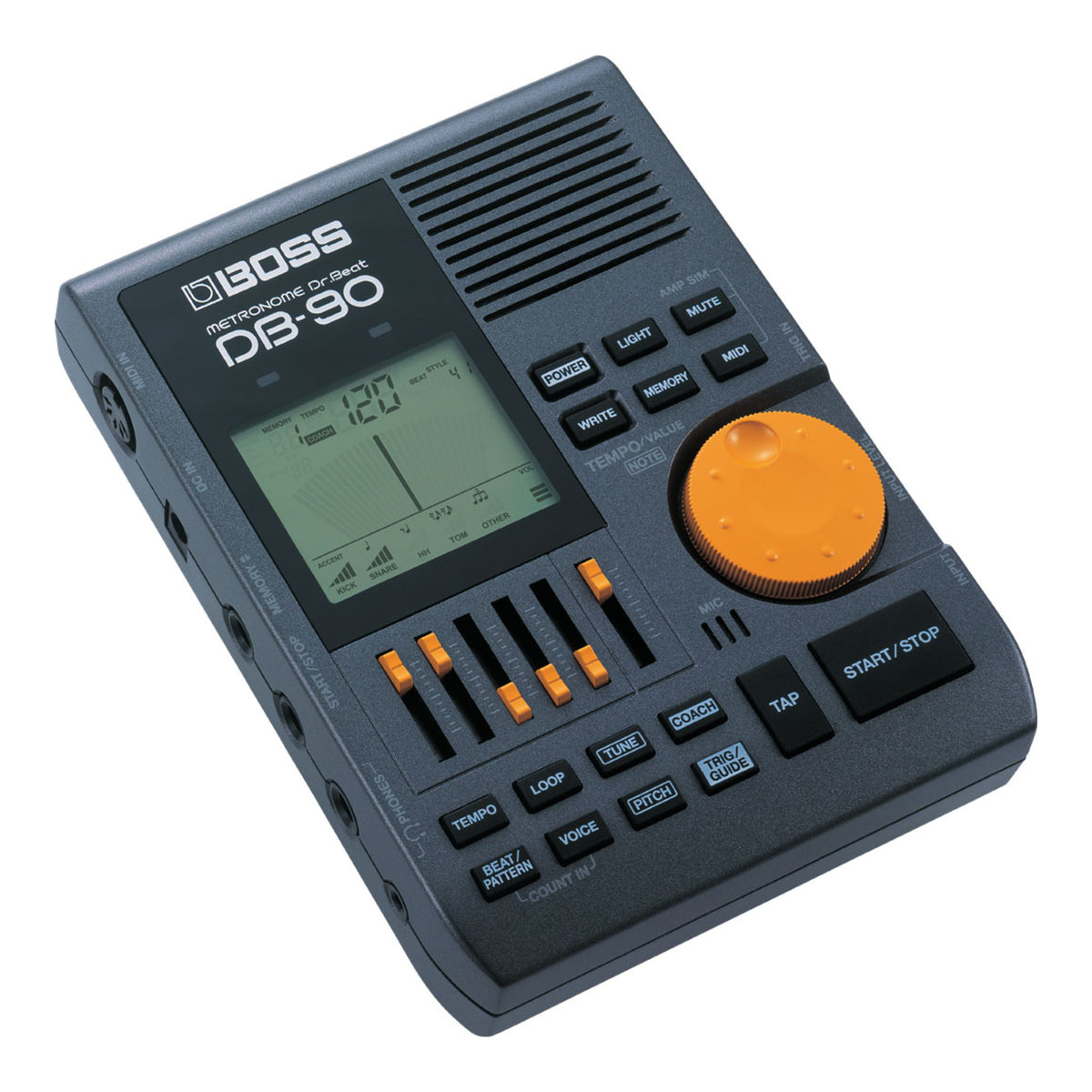 BOSS DB-90 Dr. Beat Metronome Angled View