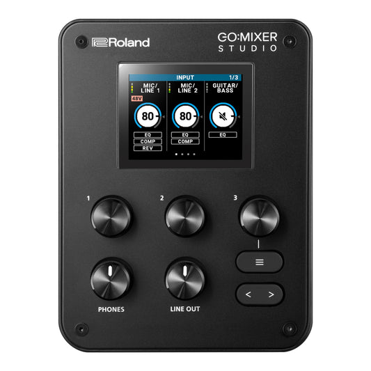 Roland GO:MIXER STUDIO Top View