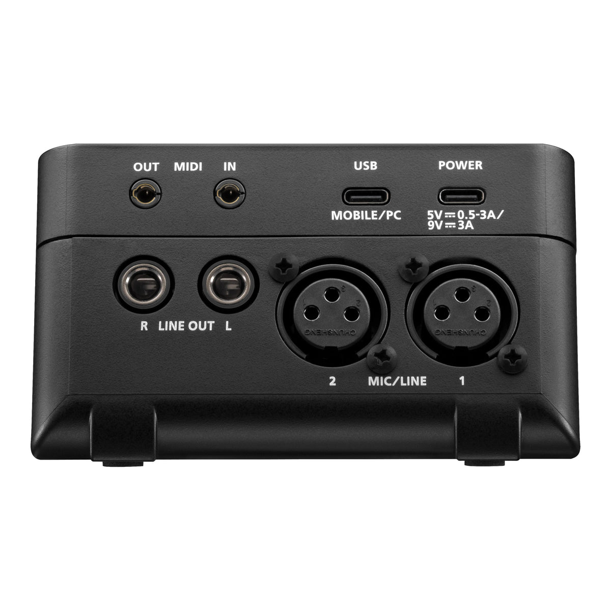 Roland GO:MIXER STUDIO Rear Connections