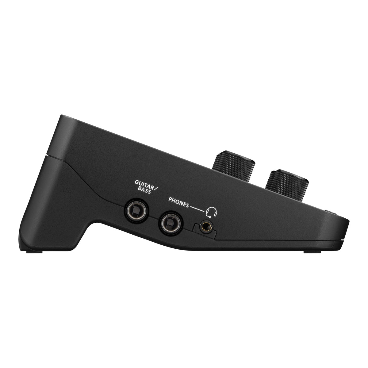 Roland GO:MIXER STUDIO Guitar Bass and Headphone Connections
