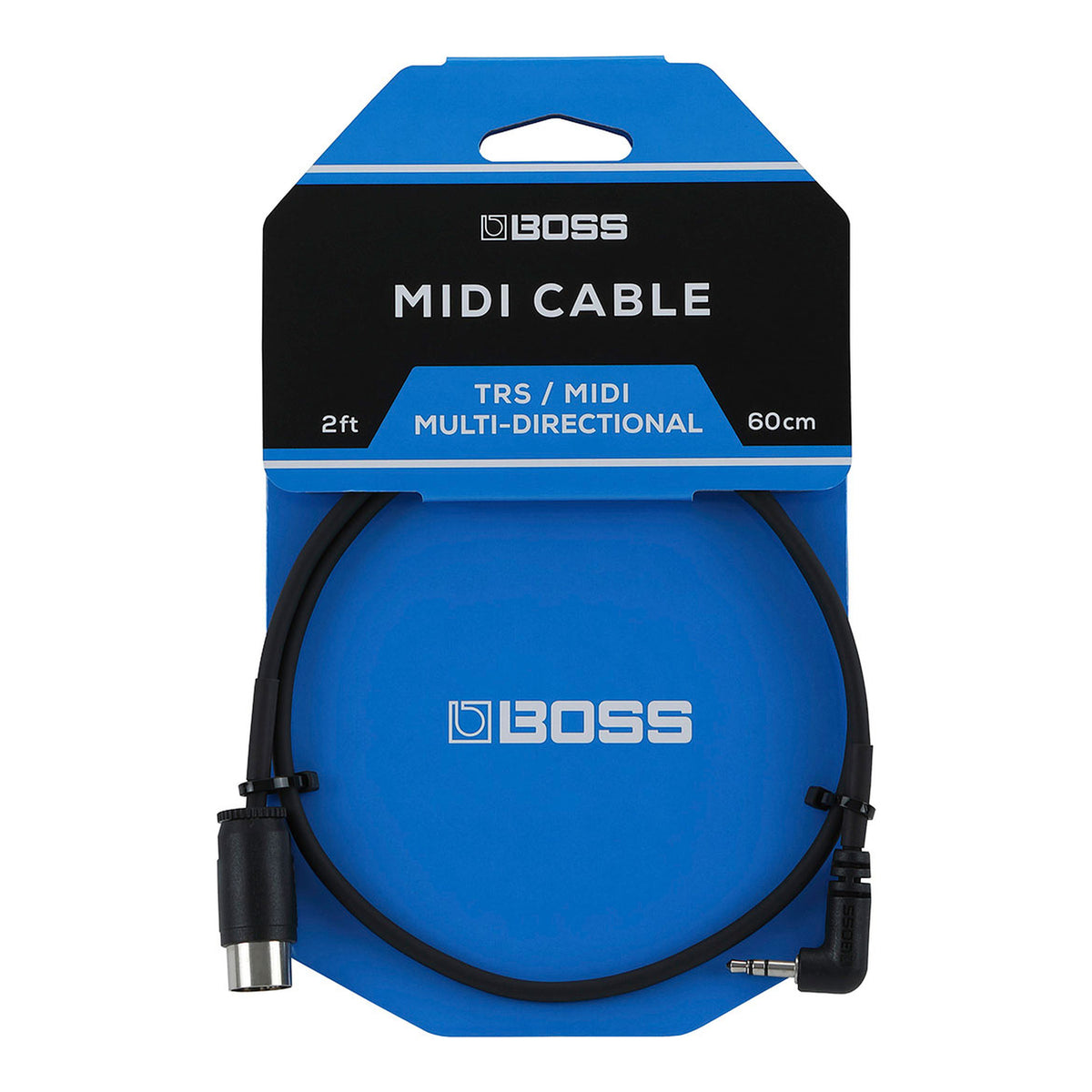 BOSS BMIDI-2-35 2-Foot Type A TRS to 5-Pin MIDI Cable