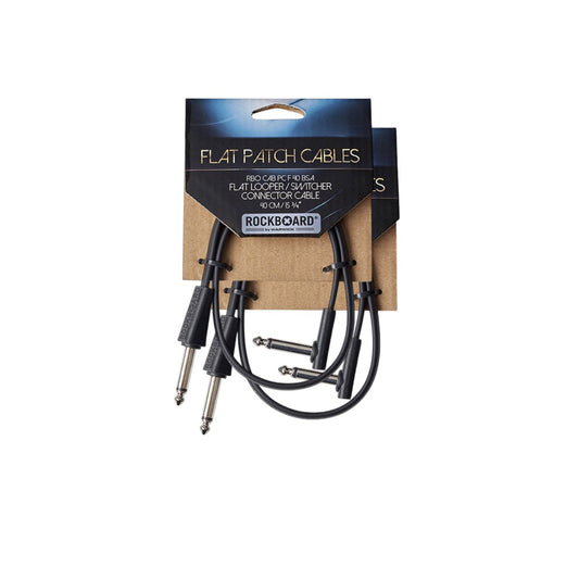 RockBoard Flat Looper Switcher Cable 40 cm 16 in ST-RA 2-Pack
