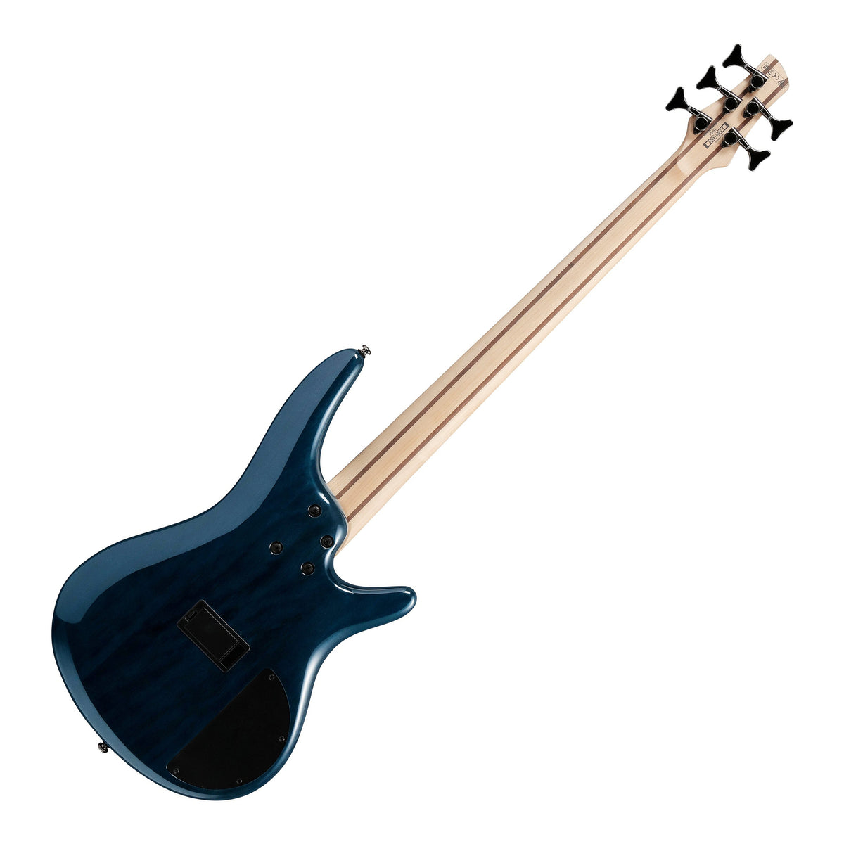 Ibanez SR405EQM SR 5-String Bass Rear, Stained Cosmic Blue Starburst