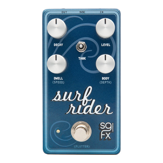 SolidGoldFX Surf Rider IV Spring Reverb Pedal