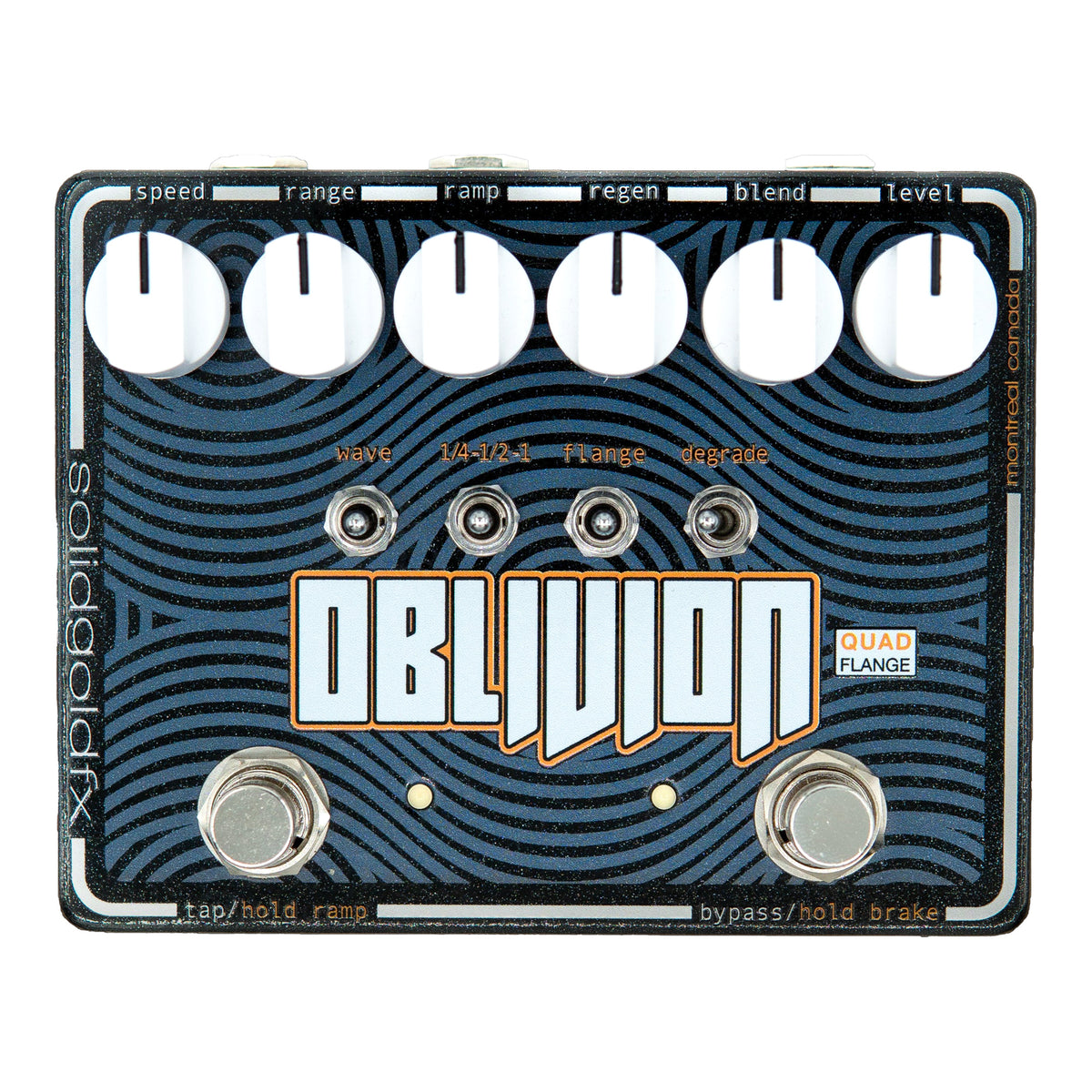 SolidGoldFX Oblivion Quad Flanger Pedal
