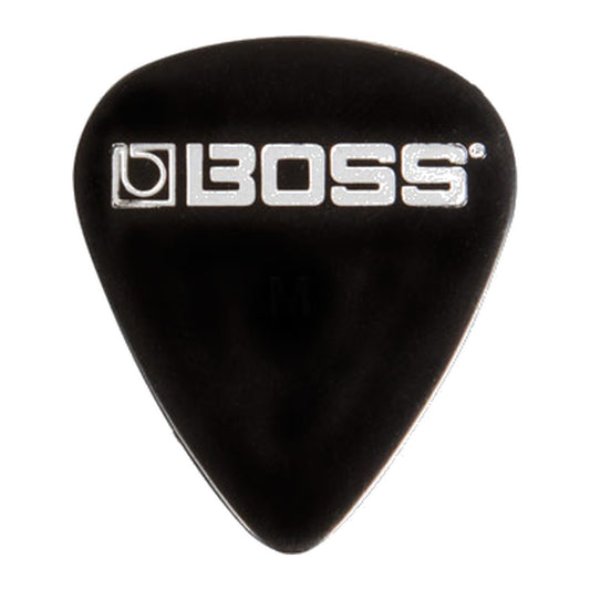 BOSS BPK-72-BM Medium Celluloid Guitar Picks, Black, 72-Pack
