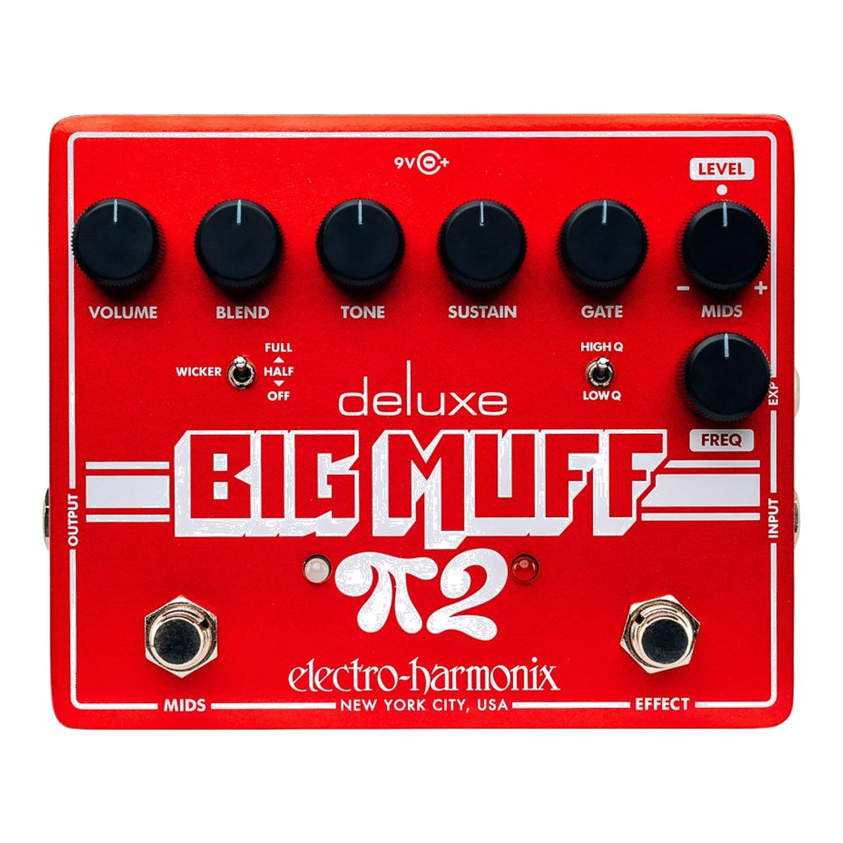 Electro-Harmonix Deluxe Big Muff Pi 2 Front View