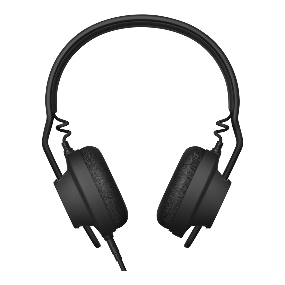 Straight-on headphones