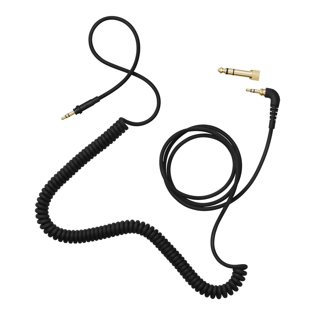 Included C02 coiled cable and adapter