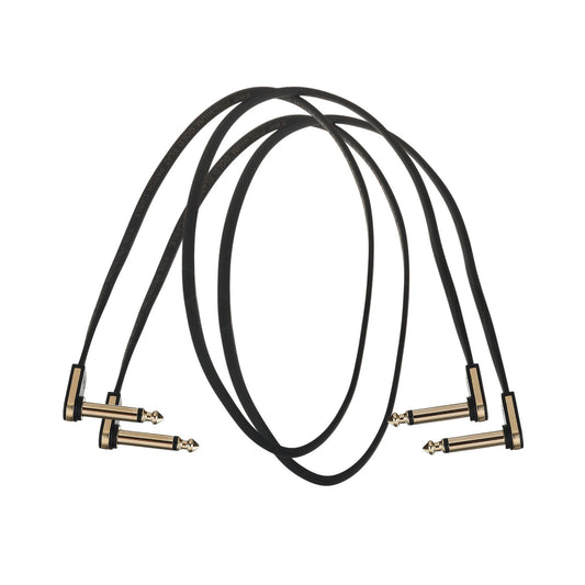 EBS PG-78 Premium Gold Flat Patch Cable Low Profile Ultra Compact 78 cm 31 in 2-PACK