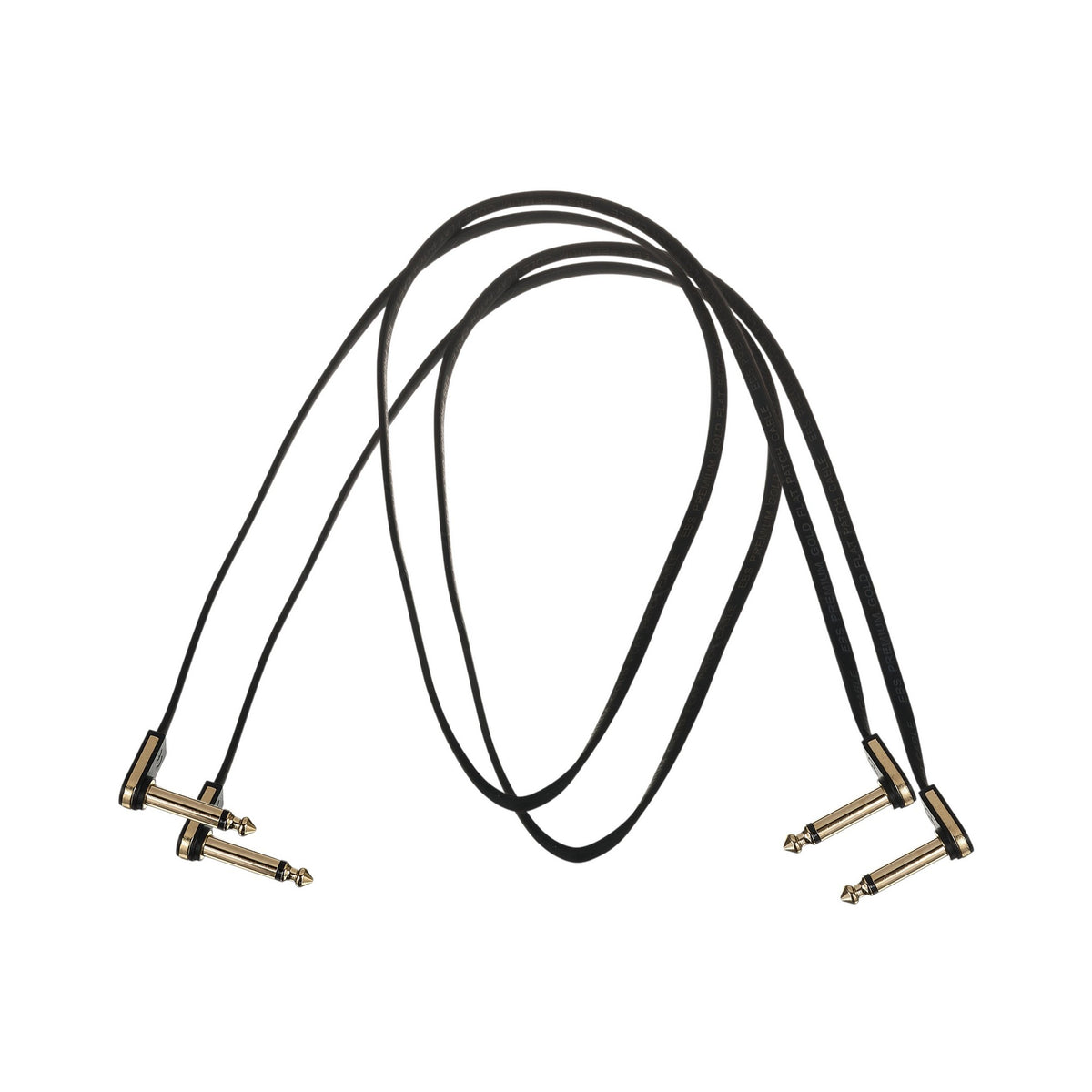 EBS PG-98 Premium Gold Flat Patch Cable Low Profile Ultra Compact 98 cm 39 in 2-PACK