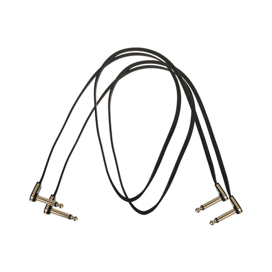 EBS PG-98 Premium Gold Flat Patch Cable Low Profile Ultra Compact 98 cm 39 in 2-PACK