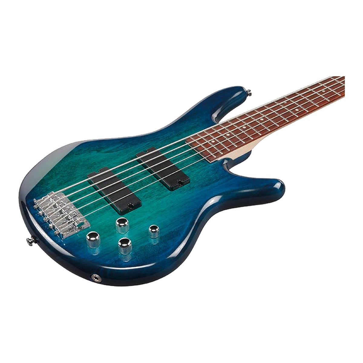 Ibanez GSR205 Blue Moon Burst Front Body View