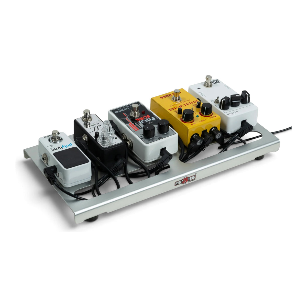 Pig Hog PHSTMB1 StageTrix Mini Pedalboard with Reunion Blues RBC23SKL SideKick Bag view 2