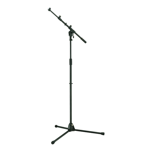 Tama MS456BK Iron Works Tour Telescoping Boom Microphone Stand, Black