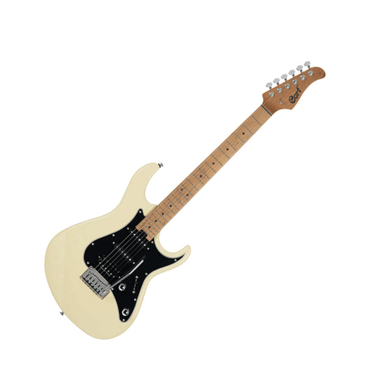 Cort G290 Modern Electric Guitar, Military Beige Front