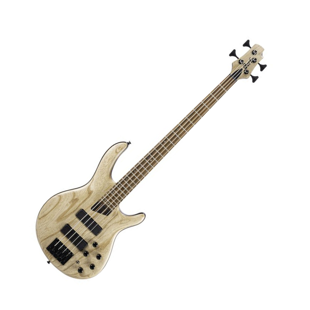 Cort B4 Element Bass Guitar, Open Pore Natural Front