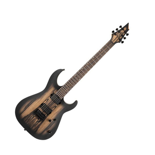 Cort KX500 Pale Moon Electric Guitar, Natural Black Burst Front