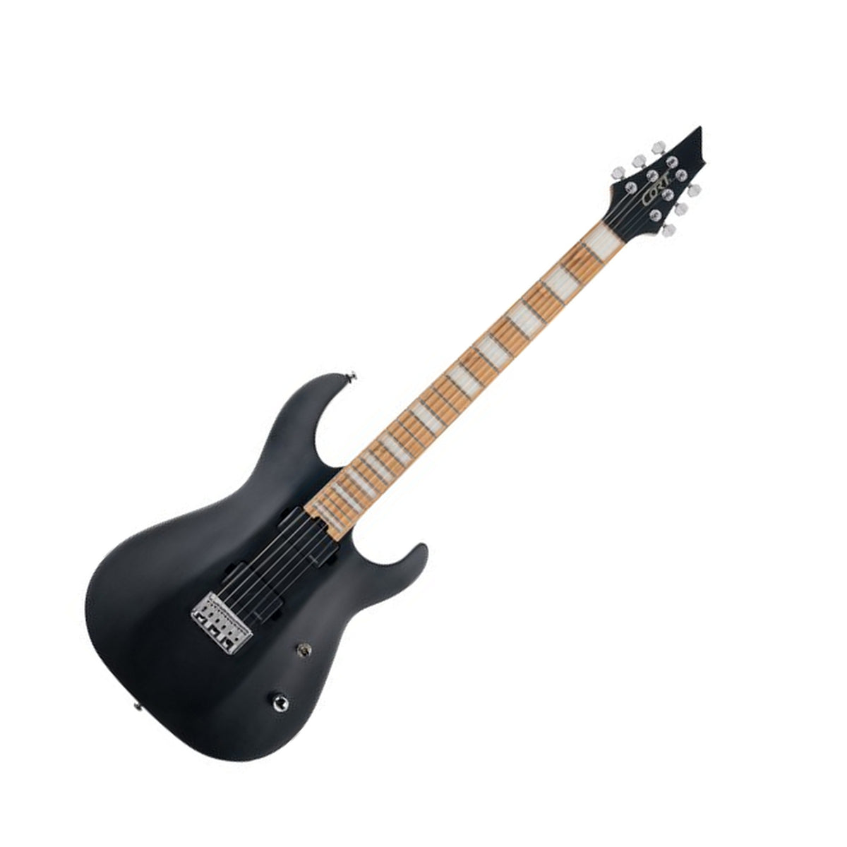 Cort KX600 Infinite Electric Guitar, Black Satin Front