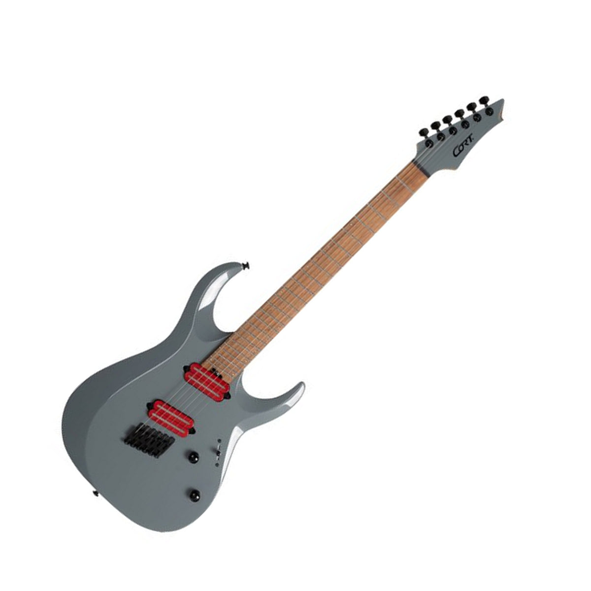 Cort X700 Mutility II Electric Guitar with Gig Bag, Tactical Gray Front