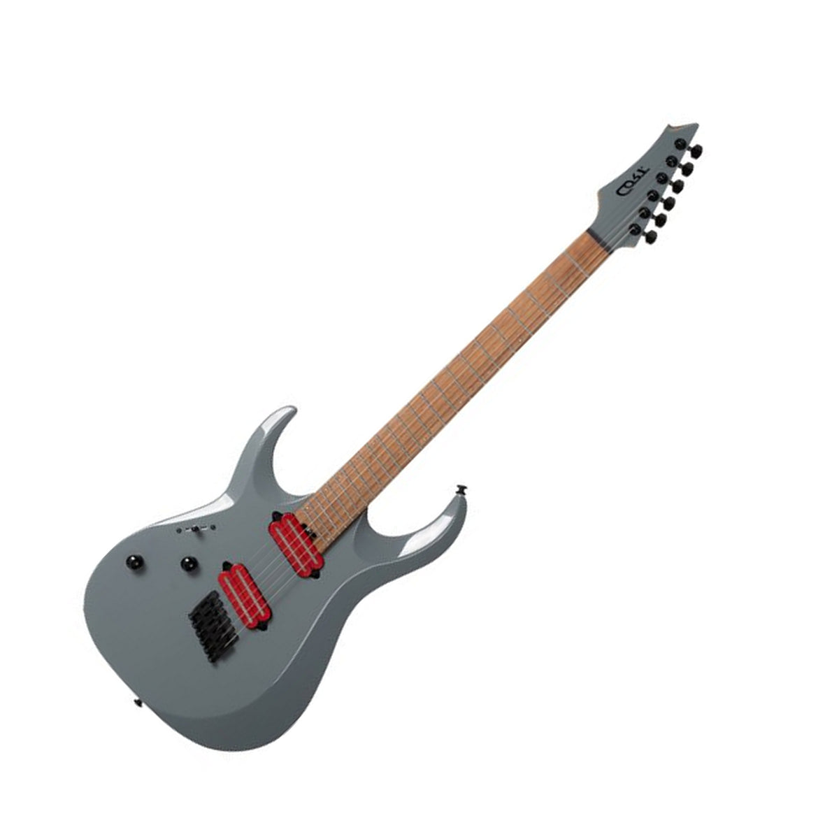 Cort X700 Mutility II Electric Guitar with Gig Bag, Tactical Gray Rear