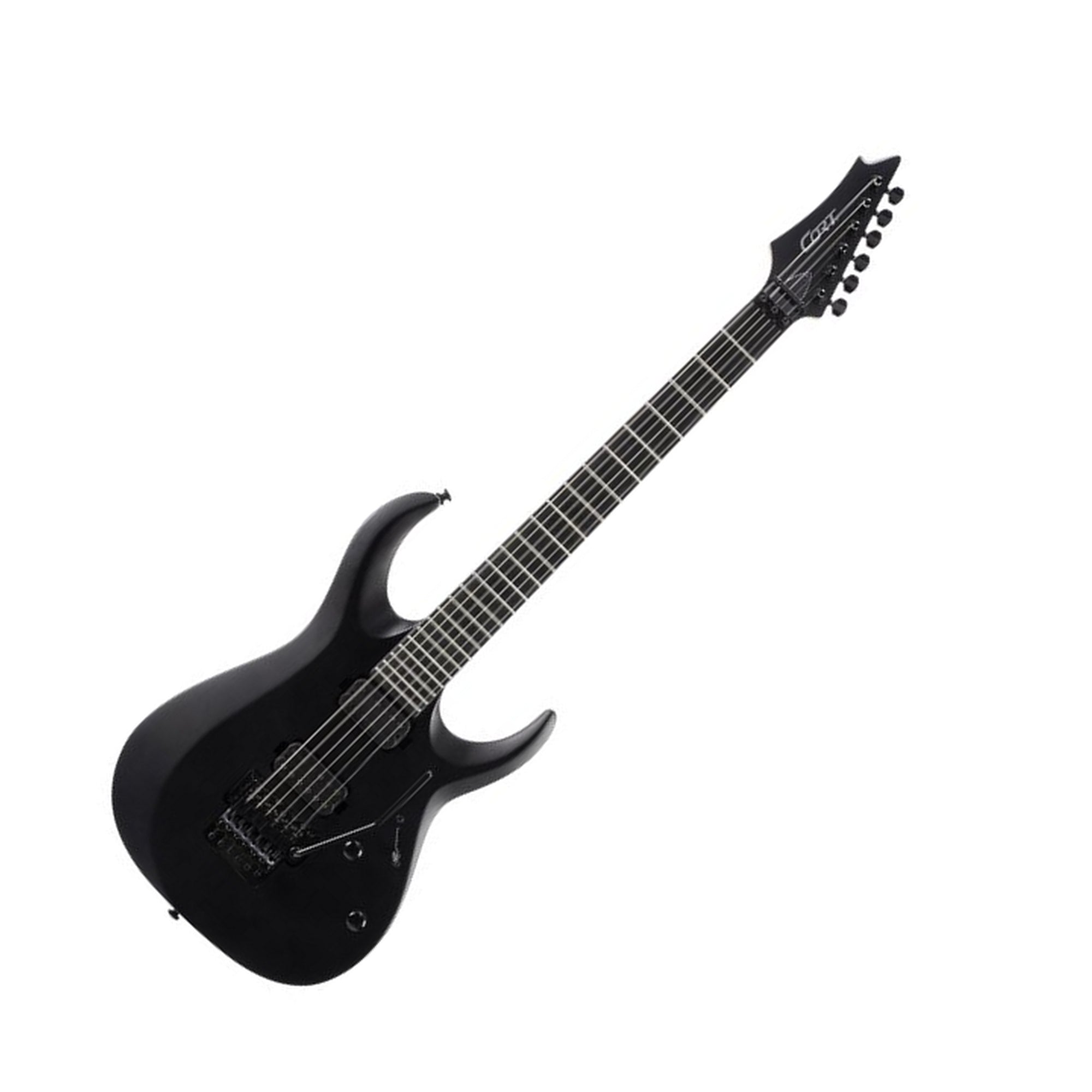 Cort X500 Menace Electric Guitar, Black Satin – Z String Music