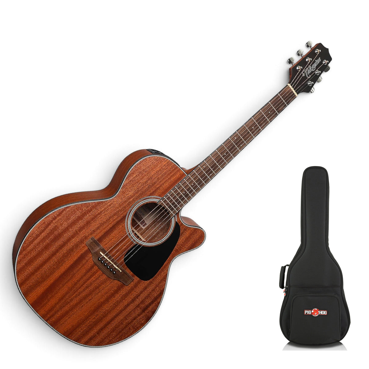 Guitar with Pig Hog PHGBA gig bag