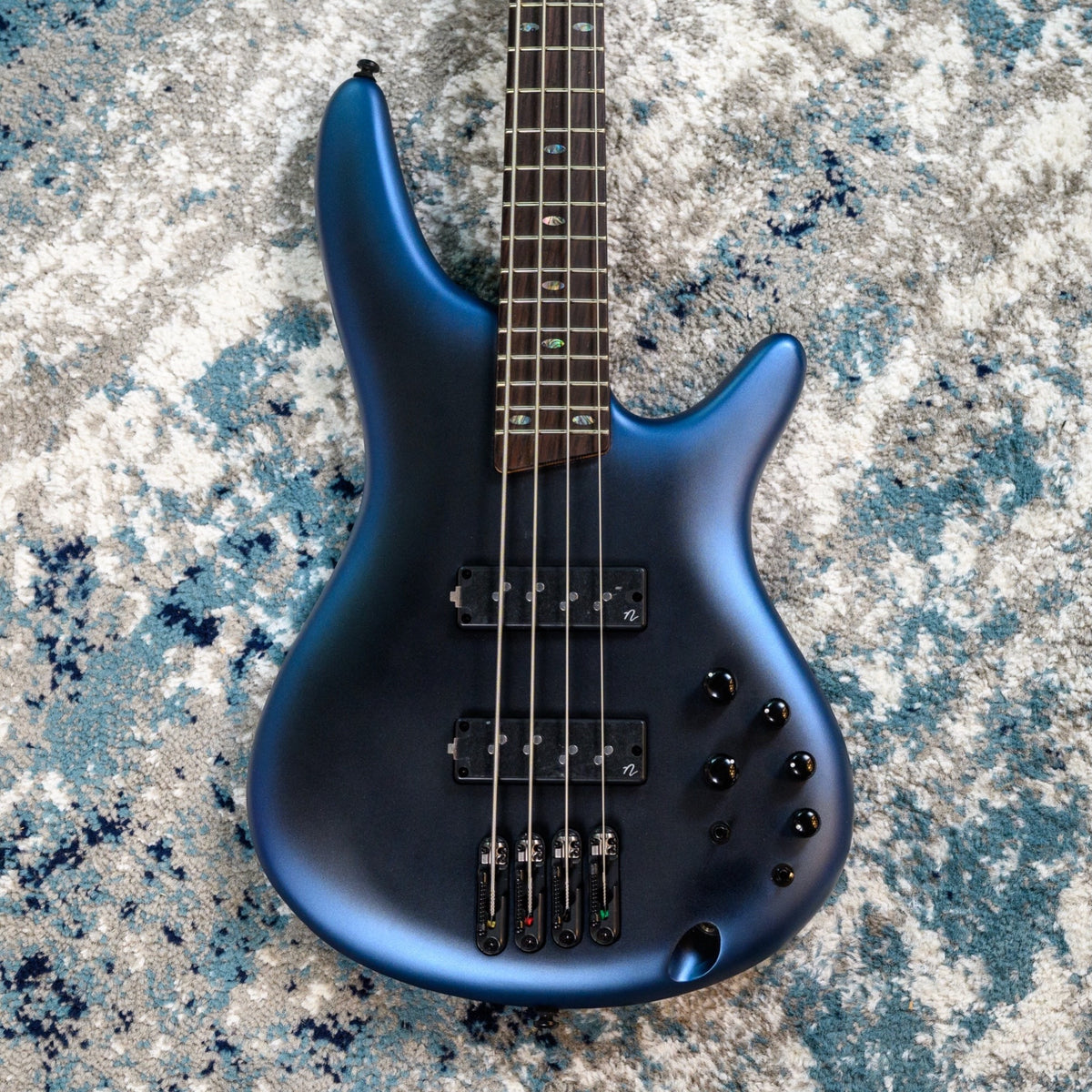 Ibanez SR500NMAM SR Standard 4-String Electric Bass – Midnight Arctic Ocean Matte – Nordstrand Pickups, Active/Passive EQ [B-Stock - Blem]