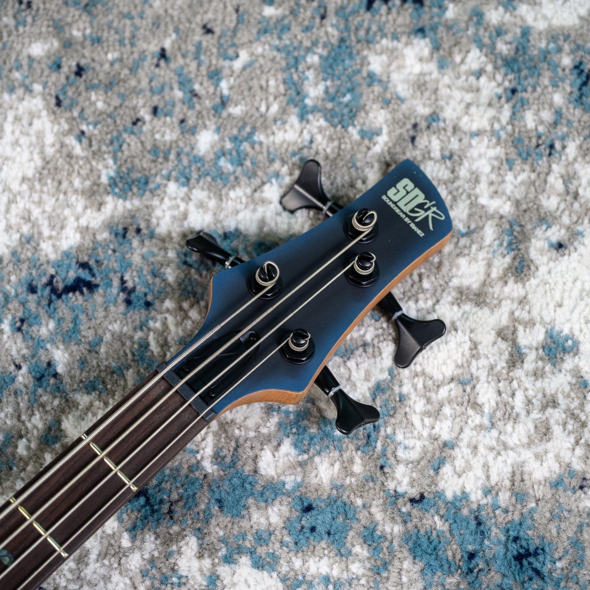 Ibanez SR500NMAM SR Standard 4-String Electric Bass – Midnight Arctic Ocean Matte – Nordstrand Pickups, Active/Passive EQ [B-Stock - Blem]