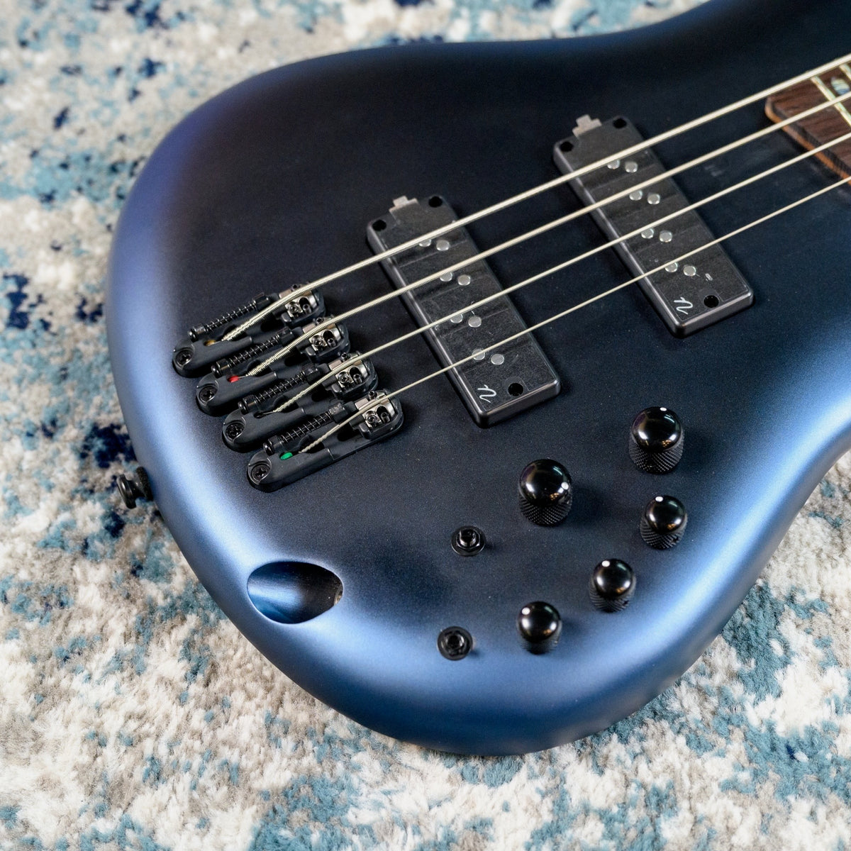 Ibanez SR500NMAM SR Standard 4-String Electric Bass – Midnight Arctic Ocean Matte – Nordstrand Pickups, Active/Passive EQ [B-Stock - Blem]