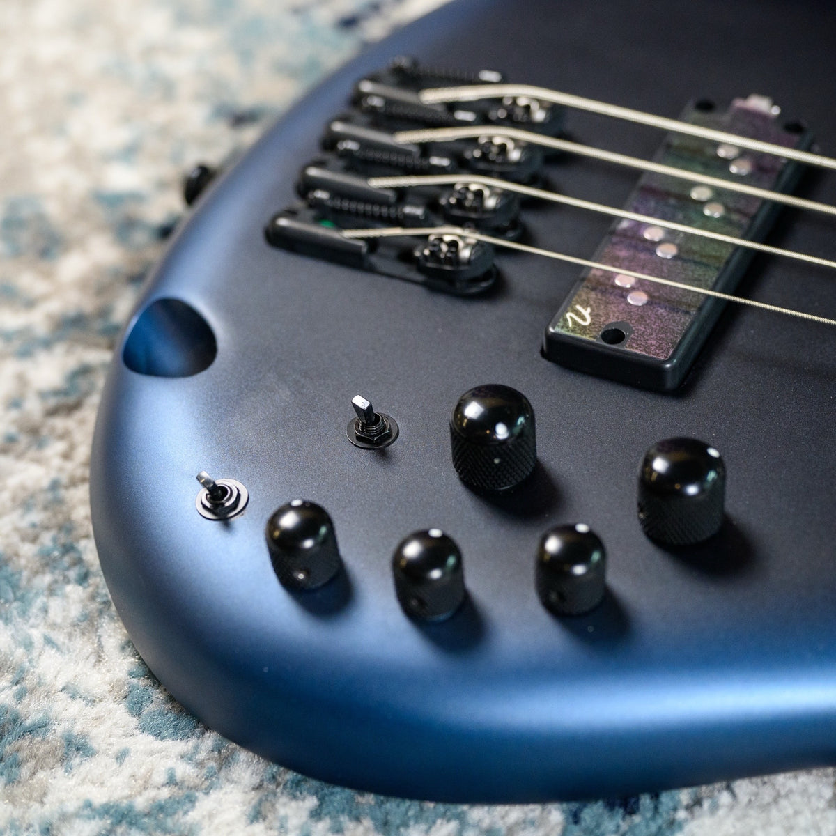Ibanez SR500NMAM SR Standard 4-String Electric Bass – Midnight Arctic Ocean Matte – Nordstrand Pickups, Active/Passive EQ [B-Stock - Blem]