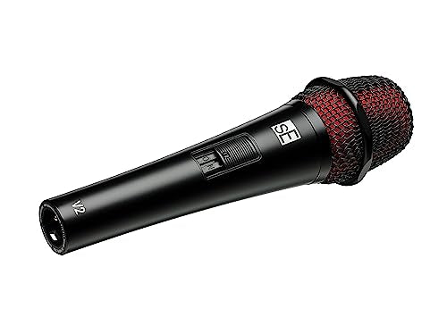 SE Electronics V2-SW-QTR Supercardioid Dynamic Handheld Microphone with On/Off Switch (Includes 15 ft XLR-1/4 in Cable)