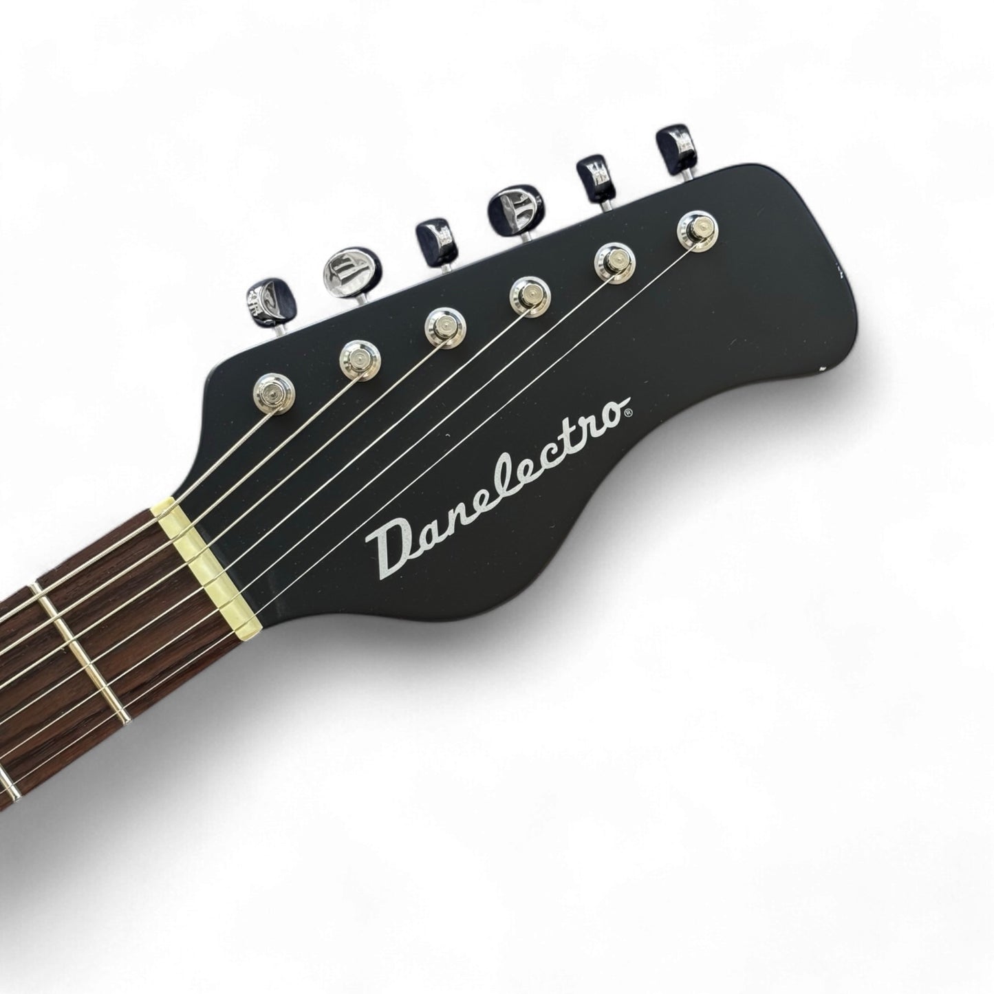 Danelectro Coral Electric Sitar - Black Crackle - Reissue of the Famous Big Sitar of the 1960s [B-STOCK]