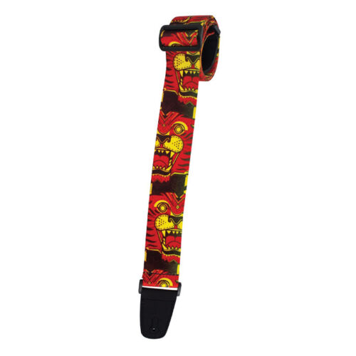 Henry Heller Artist Series Sublimation 2" Guitar/Bass Straps - Tiger