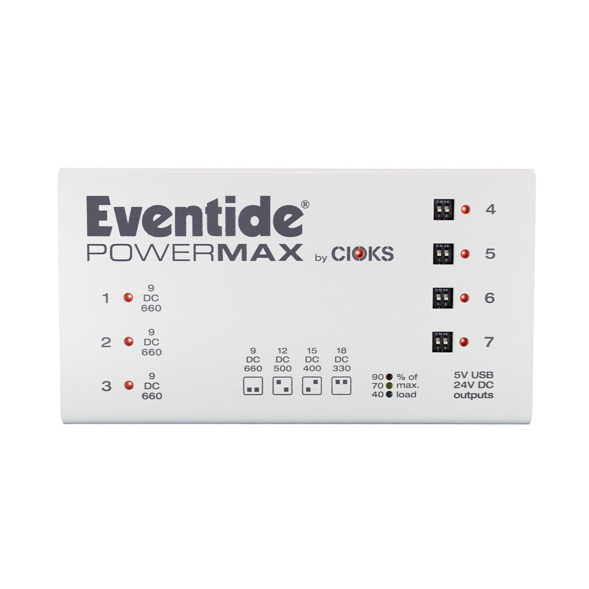 Eventide PowerMAX V2 Power Supply for Effects Pedals (7 variable outle – Z  String Music