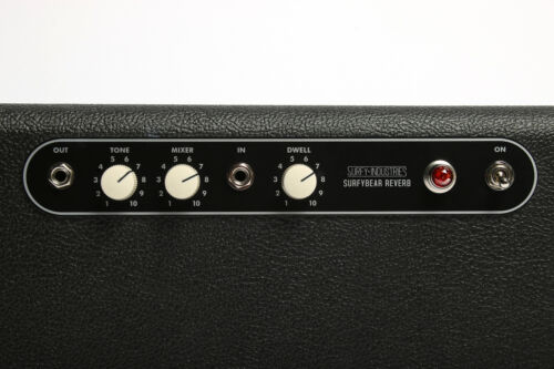 SurfyBear Classic Black Spring Reverb Unit with SurfyPan (v 2.0)