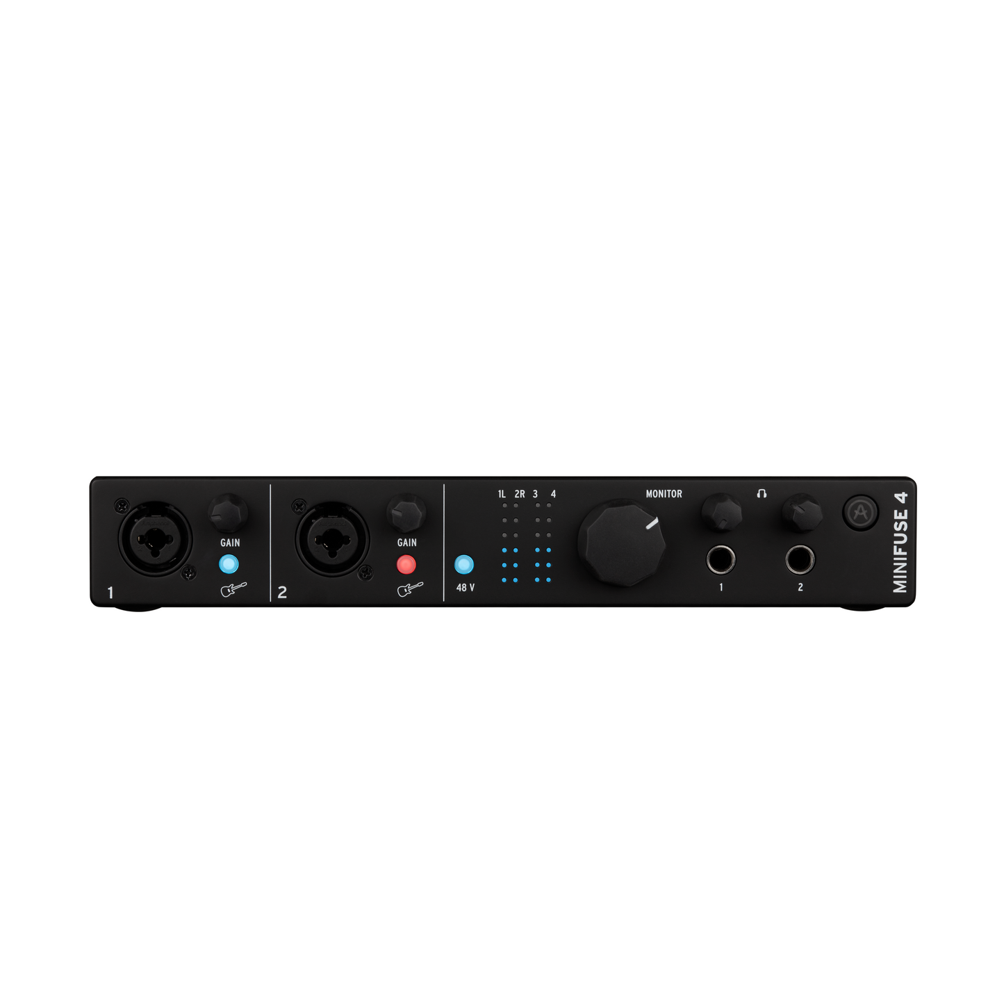 Arturia MiniFuse 4, 4 in / 4 out Audio & MIDI Interface, Black