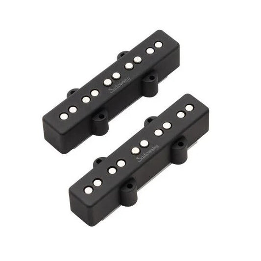 Sadowsky J-Style Bass Pickup Set (Alnico V / Alnico III), Noise-Cancelling, Split Coil, 5 String