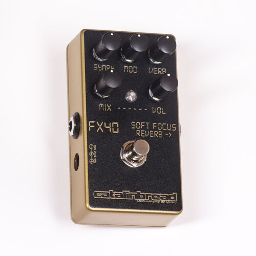 Catalinbread Soft Focus Reverb (Special 2024 Gold Edition) Shoegaze in a Box...