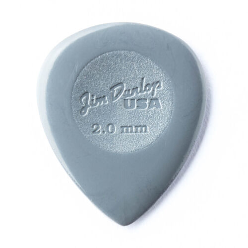 Dunlop Big Stubby Nylon Picks, 2.0MM, 6-Pick Pack (445P2.0)