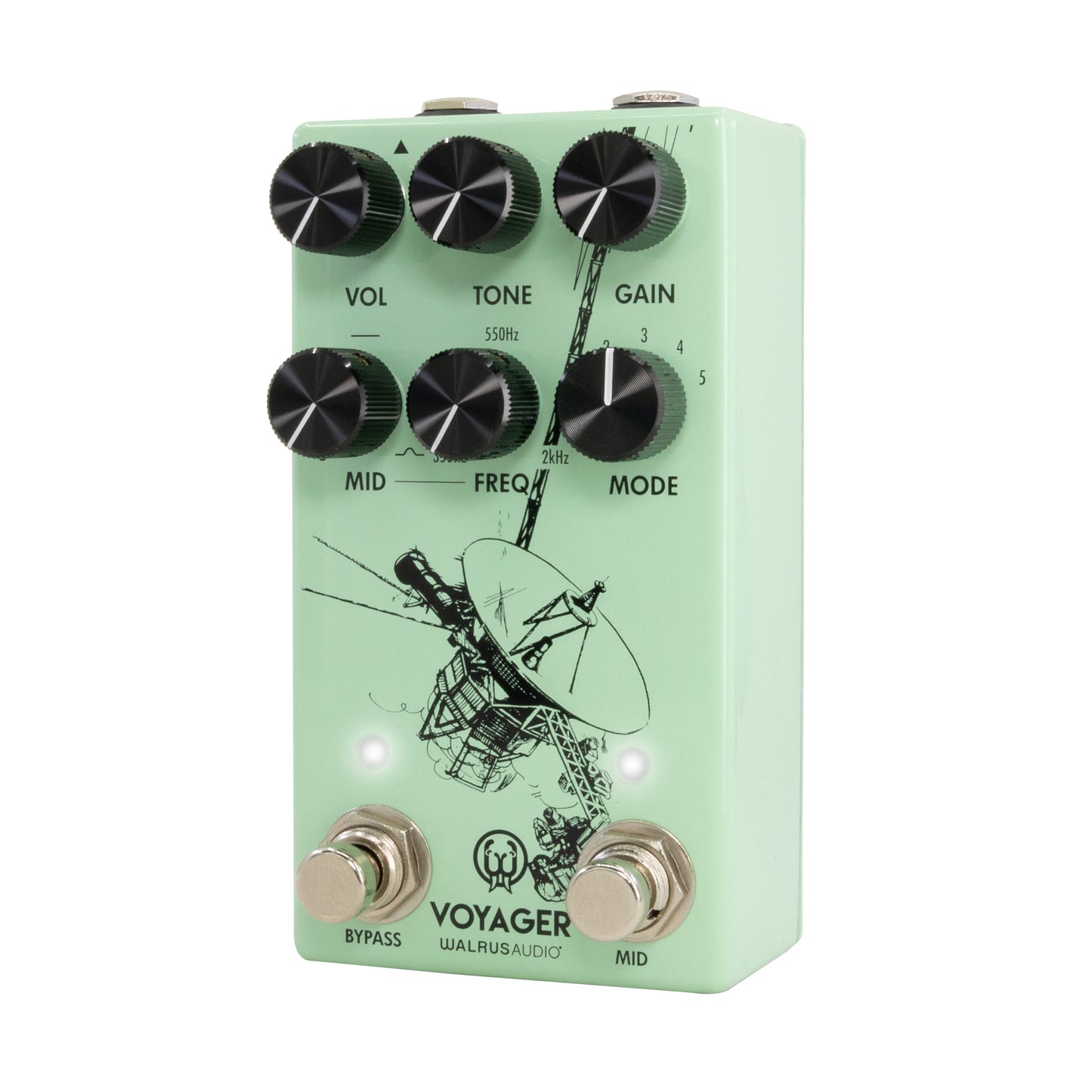 Walrus Audio Voyager Pre-Amp/Overdrive MKII - Seafoam