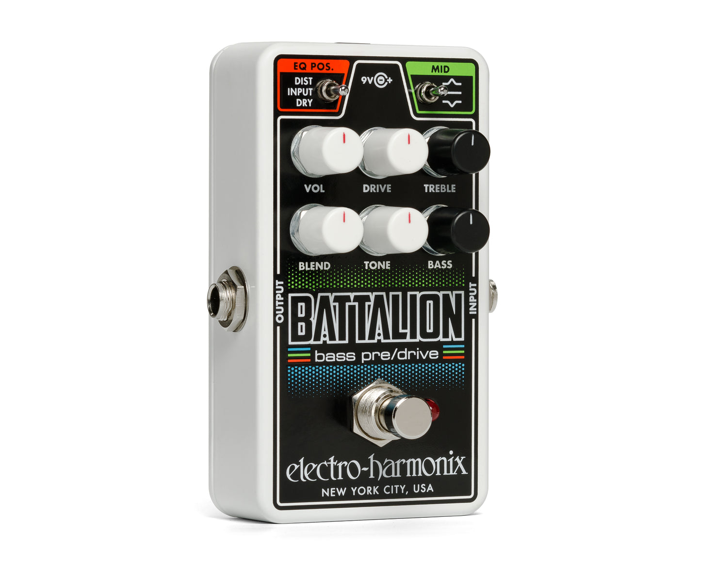 Electro-Harmonix (EHX) Nano Battalion Bass Preamp & Overdrive