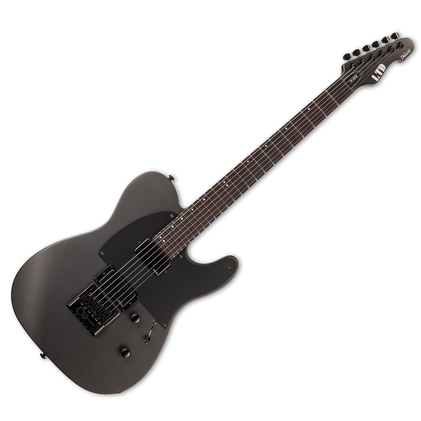 LTD (ESP) TE-1000 Evertune, Charcoal Metallic Satin, EMG Pickups